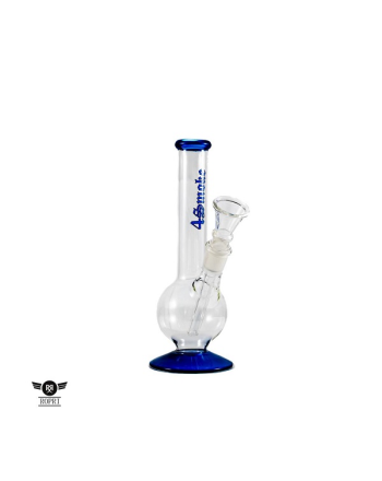 Small 4 Smoke Bong 20 cm, Blue kopen Funcaps
 