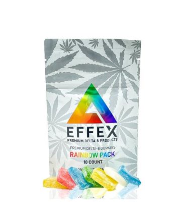 Delta Effex Rainbow Pack Premium Delta 8 THC Gummies - 20mg