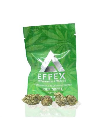 Delta Effex Sour Diesel Premium Delta 8 THC Weed -3.5 grams