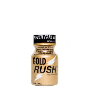 Poppers Gold Rush 10ml – BOX 18 flesjes