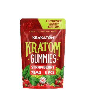 buy Hydroxy Kratom Gummies Strawberry - 5 pieces Funcaps