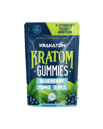 buy Hydroxy Kratom Gummies Blueberry - 5 pieces Funcaps