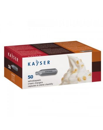 Kayser Whipped cream cartridges 50 pieces