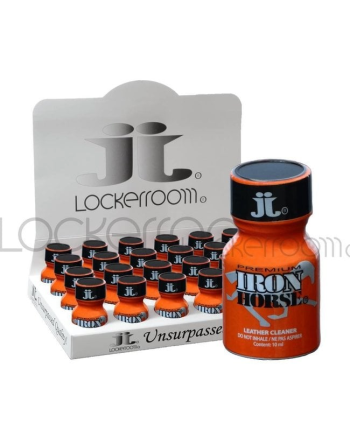 Lockerroom Poppers Iron Horse 10ml - BOX 24 flesjes kopen