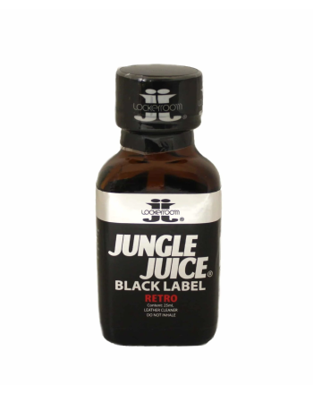Lockerroom Poppers Jungle Juice Black Retro 25ml – BOX 12 flesjes