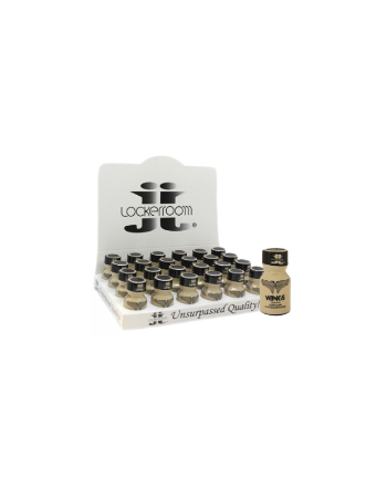 Lockerroom Poppers Wings Brown 10ml – BOX 24 flesjes 