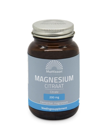 Buy Magnesium Citrate 200 mg - 60 tablets Funcaps