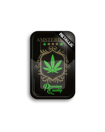 Metalen rolplateau Amsterdam Blad Goud kopen Funcaps