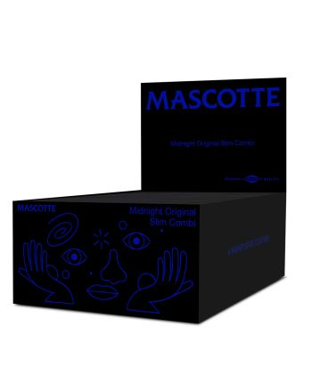 Buy Mascotte Midnight Combi Slim with Magnet 26 pieces + 34 black tips Funcaps