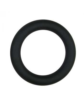 Silicone Cock Ring Large - Black