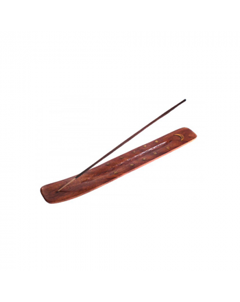 Ski Sesame Wood Incense Holder Large