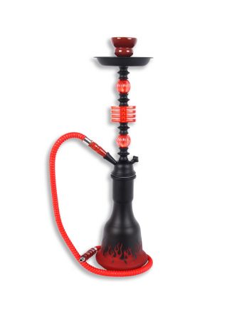 Water pipe Camino – Black-Red (53cm)