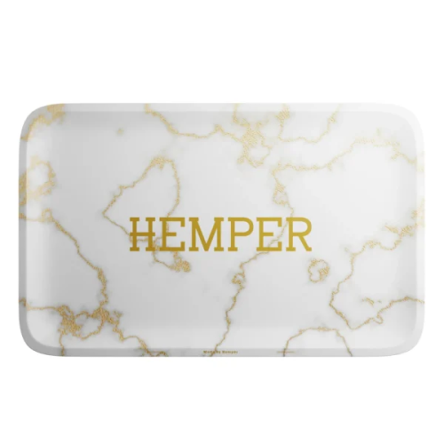 Hemper Luxe Marmeren Wit/Gouden Rolplateau kopen Funcaps