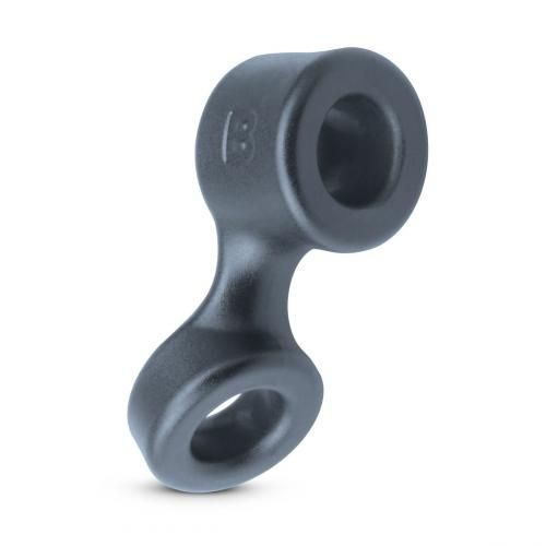 Boners Cock Ring And Ball Stretcher - Gray