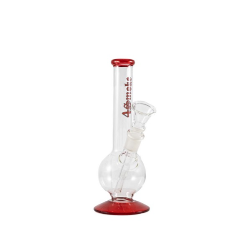 Small 4 Smoke Bong 20 cm, Red kopen Funcaps
