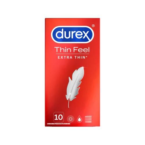 Durex Thin Feel Extra Thin - 10 pcs.