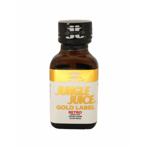 Lockerroom Poppers Jungle Juice Gold Retro 25ml – BOX 12 flesjes