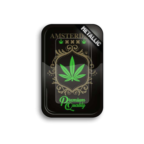 Metalen rolplateau Amsterdam Blad Goud kopen Funcaps