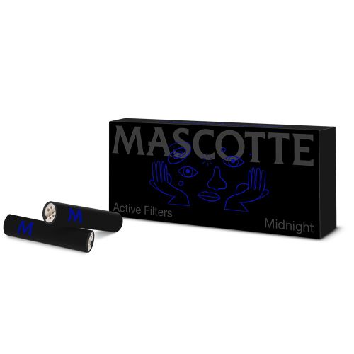 Mascotte Midnight Actieve Filters 6mm / 10 Stuks kopen Funcaps