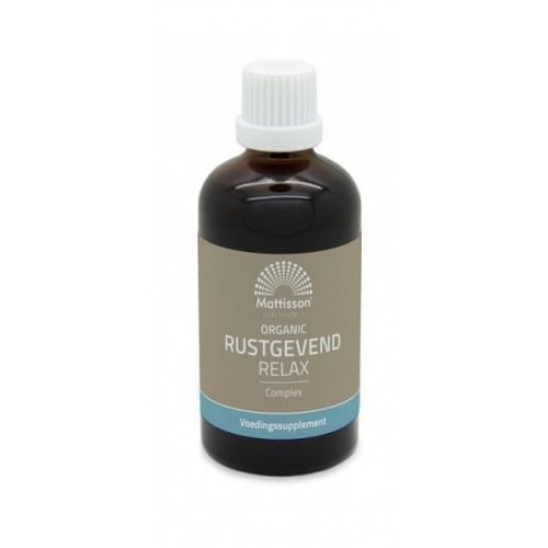 Biologisch Rustgevend complex tinctuur – 100 ml kopen Funcaps