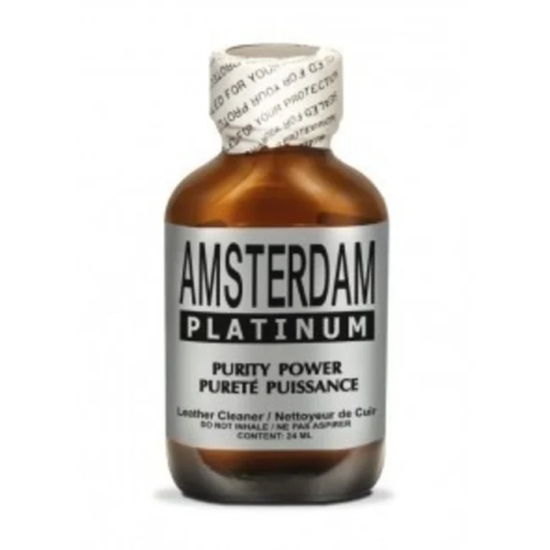 Poppers Amsterdam Platinum 24ml – BOX 24 flesjes
