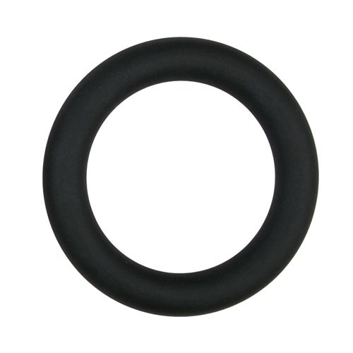 Silicone Cock Ring Large - Black