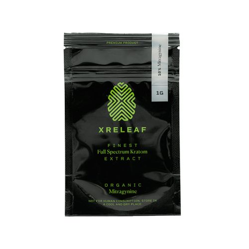 XRELEAF Full Spectrum Kratom Extract with 10% Mitragynine - 1G kopen Funcaps
